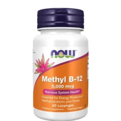Methyl B-12 5000 mcg Vegansk 60 sugtabletter