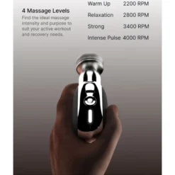 Micro Massage Gun Black
