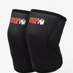7 MM Knee Sleeves, Black