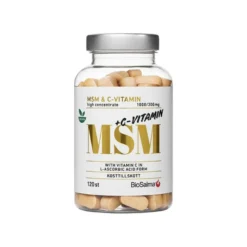 MSM + C-vitamin 120 tabletter
