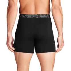 M UA Perf Cotton 6in, Black