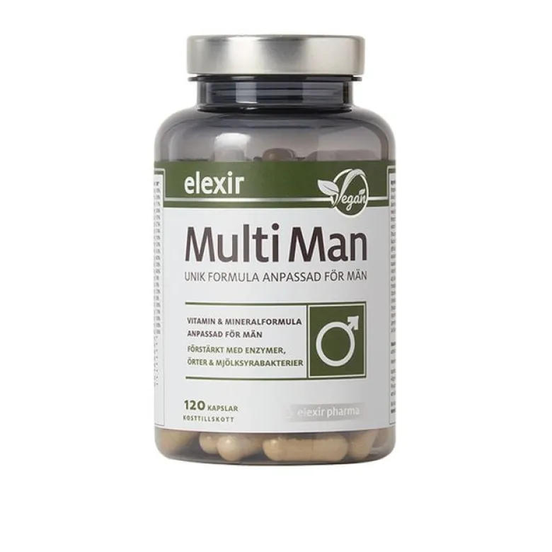 Multivitamin Man 120 kapslar