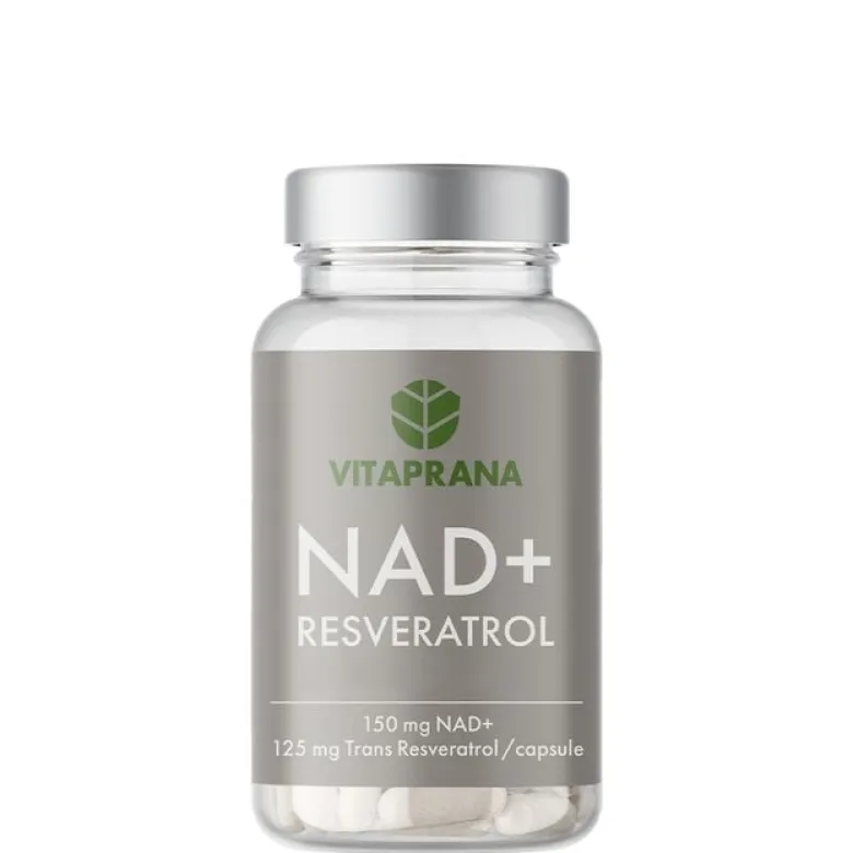 NAD+Resveratrol 60 kapslar