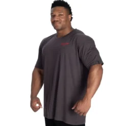 Nahma Standard Tee, Iron/Red
