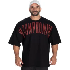 NC Iron Tee, Black/Red