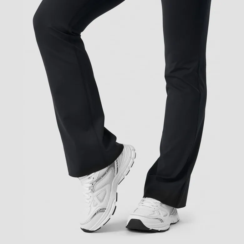 Nimble Flared Tights, Black