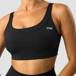 Nimble Sports Bra, Black
