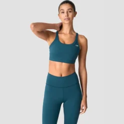 Nimble Sports Bra, Teal