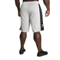 No1 Mesh Shorts, White/Black