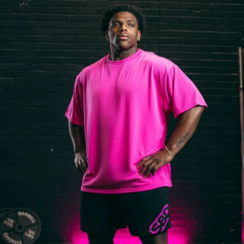 Nova Oversized T-Shirt Unisex Glow Pink