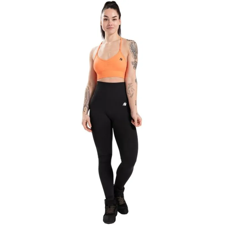 Olivia Seamless Leggings, Black