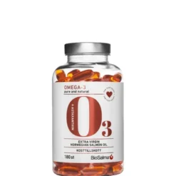 Omega-3 Salmon Oil 1000mg 180 kapslar