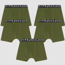 5-Pack Basic boxer, Olive