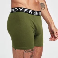 5-Pack Basic boxer, Olive