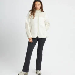 Phoebe Pile Jacket, Peyote Beige