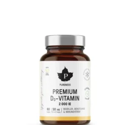 Premium D3-vitamin 2000 IE 60 kapslar