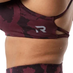 Prime Seamless Camo Top, Röd