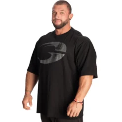 Pump Cover Iron Tee, Black/Grey