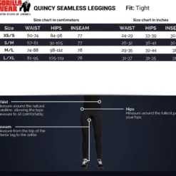 Quincy Seamless Leggings, Black