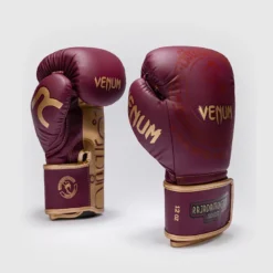 Rajadamnern x Venum Boxing Gloves Burgundy