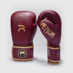 Rajadamnern x Venum Boxing Gloves Burgundy