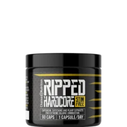 Ripped Hardcore Stimfree Fettförbrännare 90 Kapslar