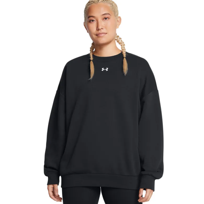 Rival Fleece OS Crew, Black