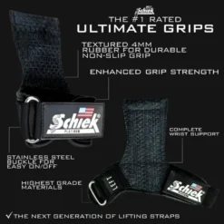 Schiek 1907 Platinum Ultimate Grips Black