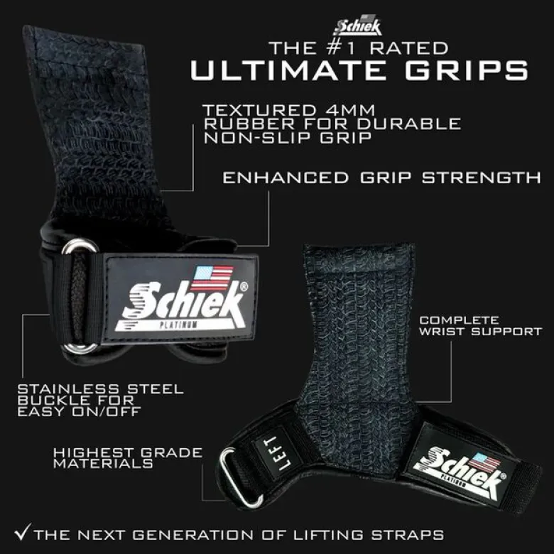 Schiek 1907 Platinum Ultimate Grips Black