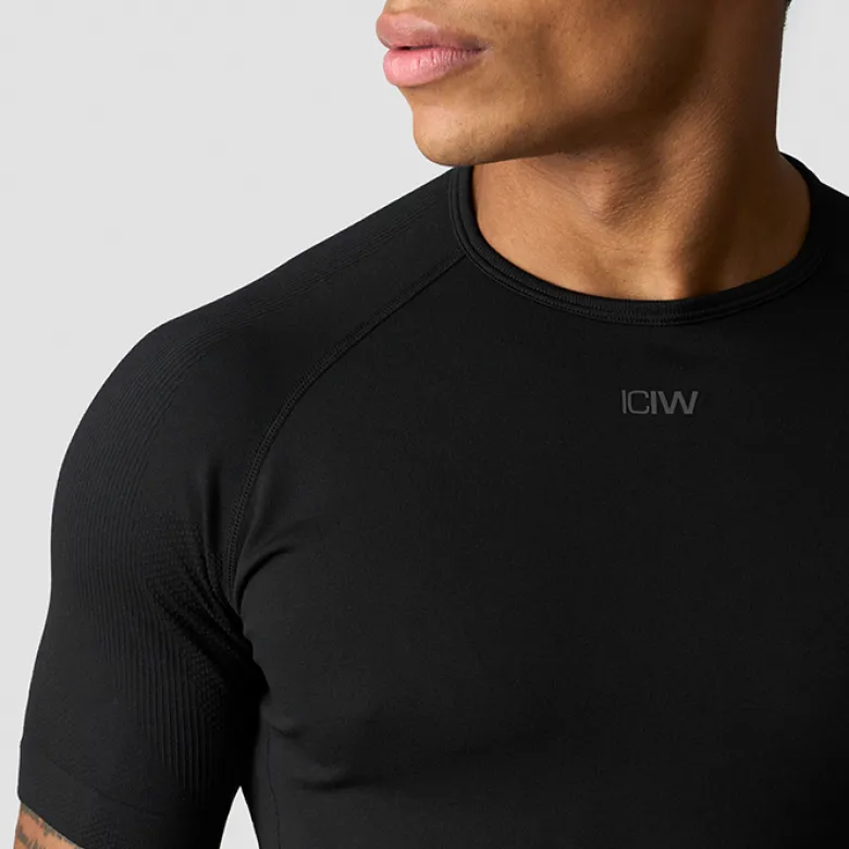 Sculpt Seamless T-Shirt, Black