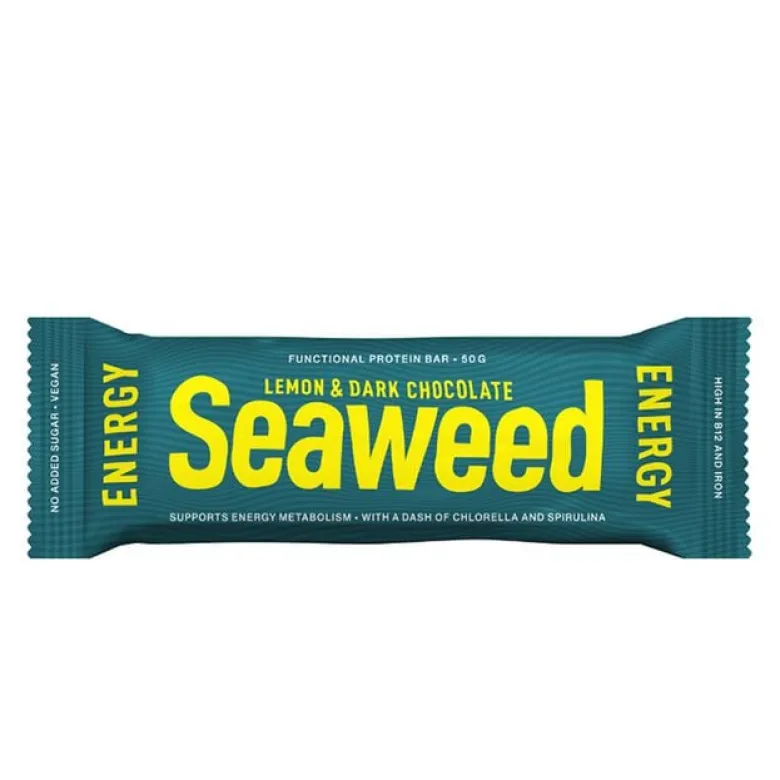 Seaweed Energy Protein Bar Fresh Lemon 50 g