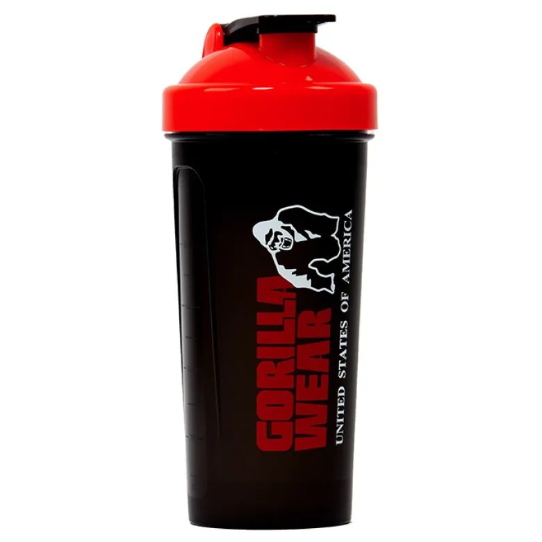 Shaker XXL Svart/Röd 1000 ml