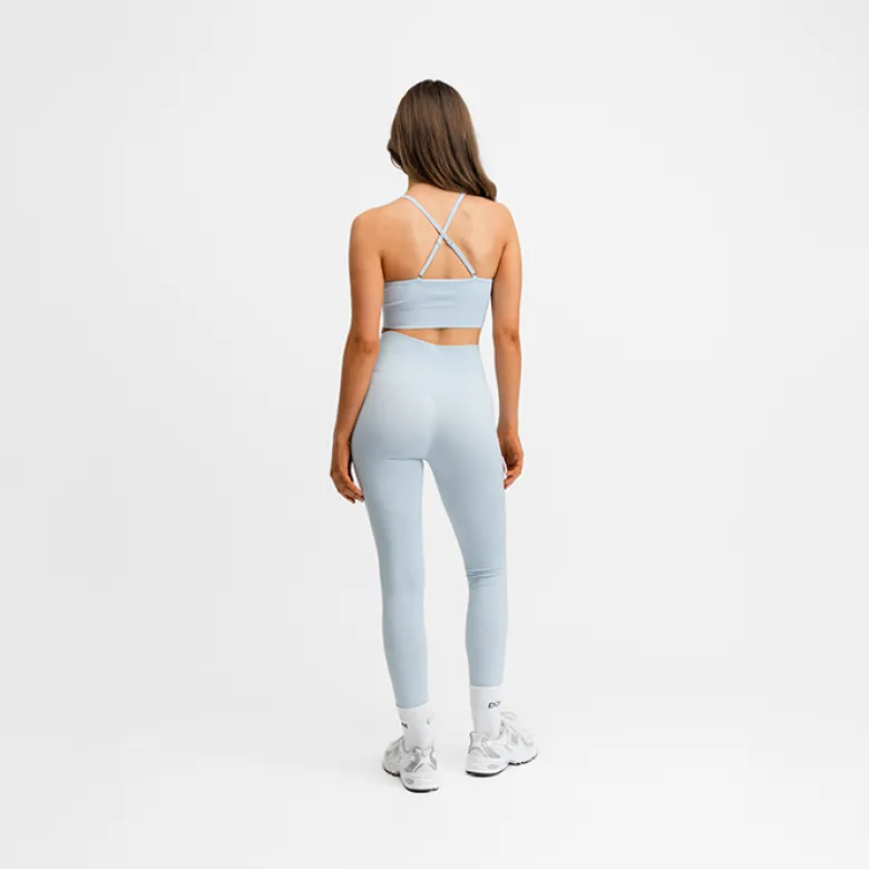 Signature Seamless Tights Light Blue