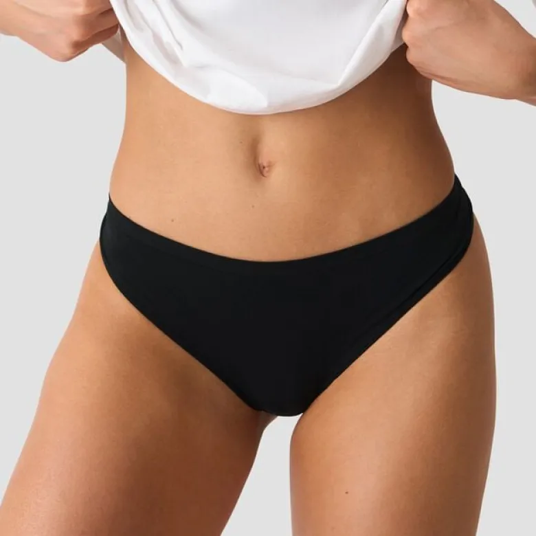 Smooth Seamless Thong 2-pack, Black