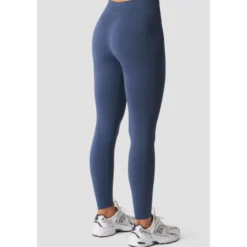 Smooth Seamless Tights, Dusty Twilight Blue