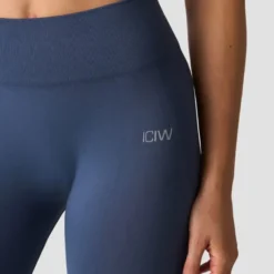 Smooth Seamless Tights, Dusty Twilight Blue
