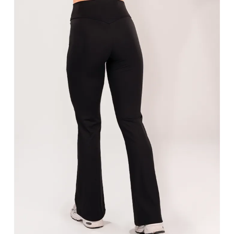 Star Flared Tights Black M