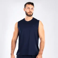 Star Mesh Tank, Navy