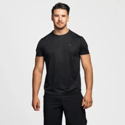 Star Mesh Tshirt Black