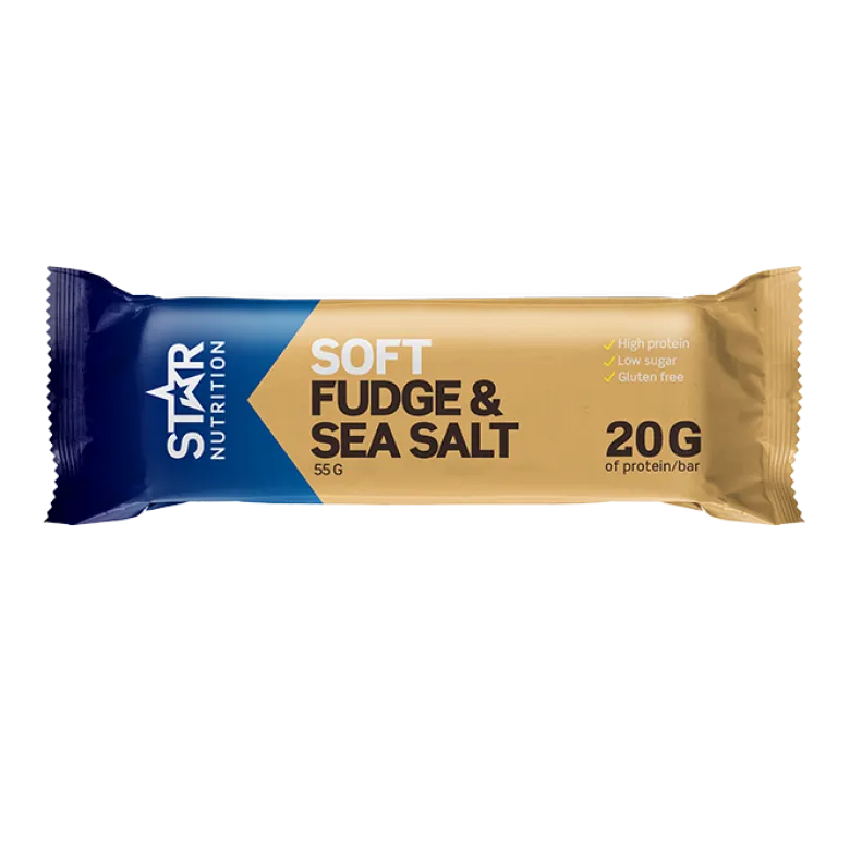 Star Nutrition Protein Bar 55 g Fudge & Sea salt