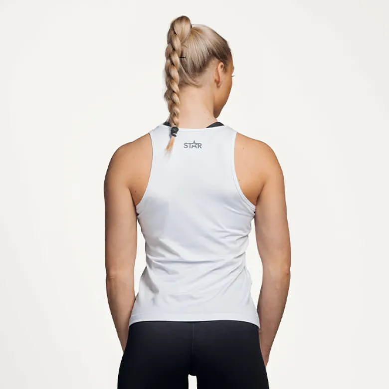 Star Tank Top White L
