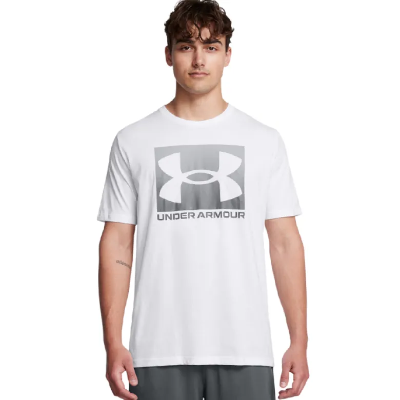 UA Boxed Sportstyle SS, White