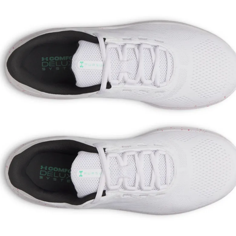 UA Charged Pursuit 4 BL, White