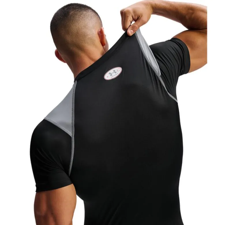 UA HG Elite Comp SS Black