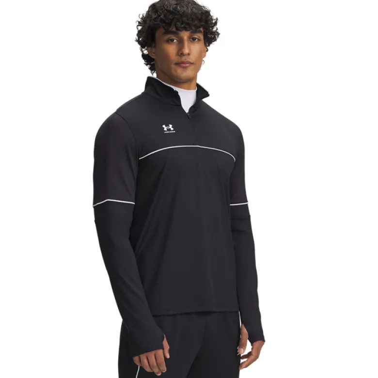 UA M Challenger Training QZ Black