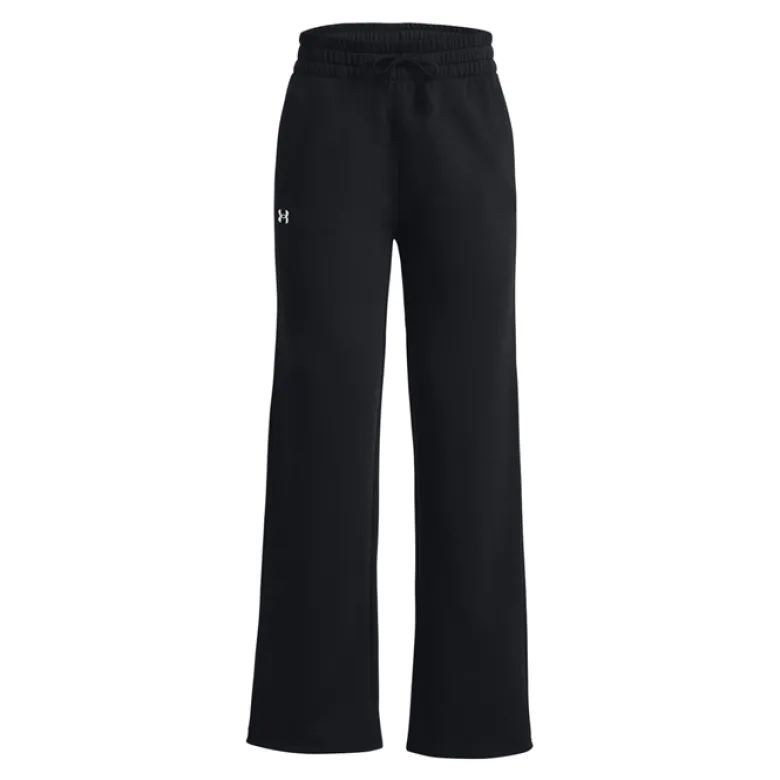 UA Rival FLC Straight Pants Black