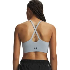 Vanish Seamless Low Bra Blue Fog