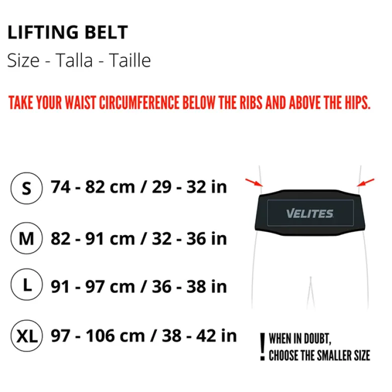 Velites Lifting belt Black