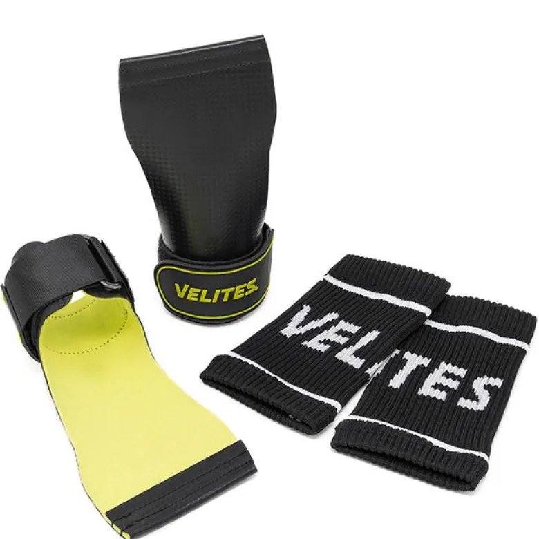 Velites Quad Ultra Hand Grips No Chalk Black Kit