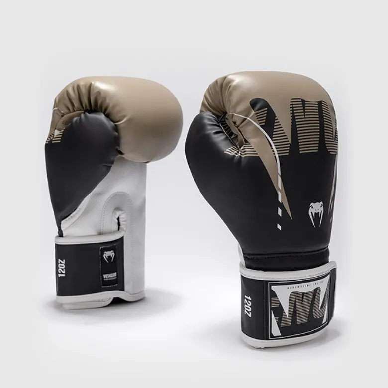 Venum Adrenaline Boxing Gloves Black/Sand
